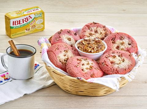 recipe image Polvorones rosas