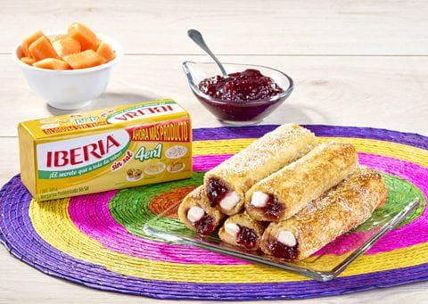recipe image Rollitos de pan francés
